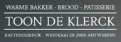 Bakkerij Toon De Klerck, Antwerpen