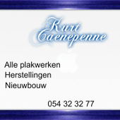 Cementeringswerken - Plakwerken Kurt Caenepenne, Voorde