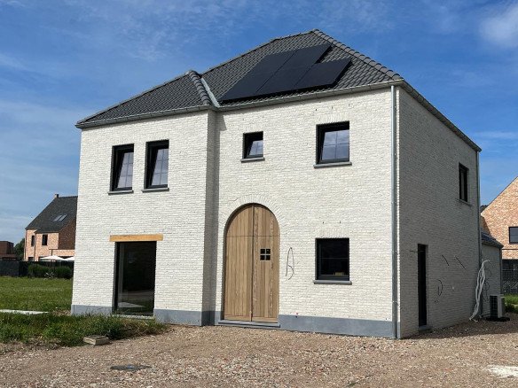 Isolatie aan woningen Herk-de-Stad, Limburg