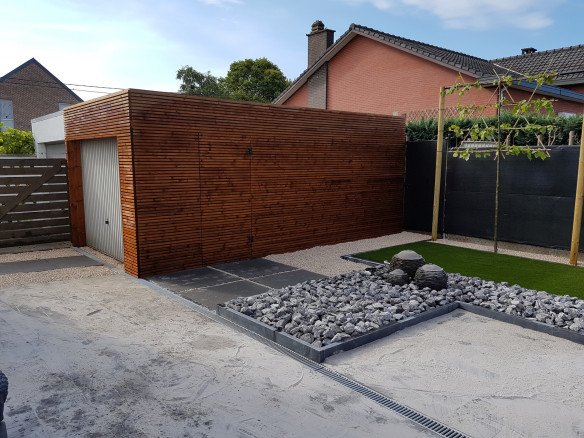 Betonstraatstenen laten leggen Herk-de-Stad, Limburg