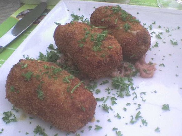 Huisgemaakte garnaalkroketten Oostende