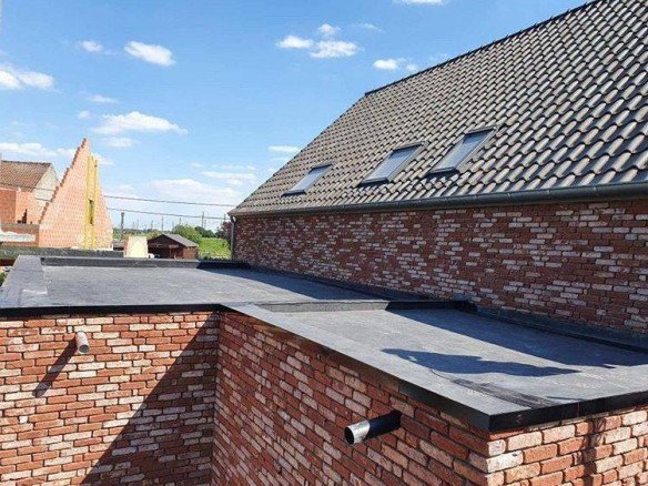 Hellende daken Wetteren, Oost-Vlaanderen