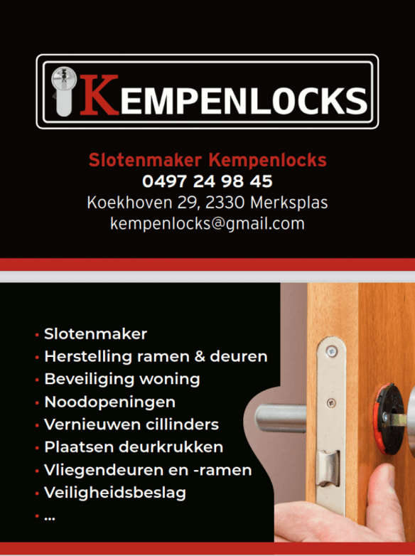 Betrouwbare slotenmaker Merksplas, Antwerpen