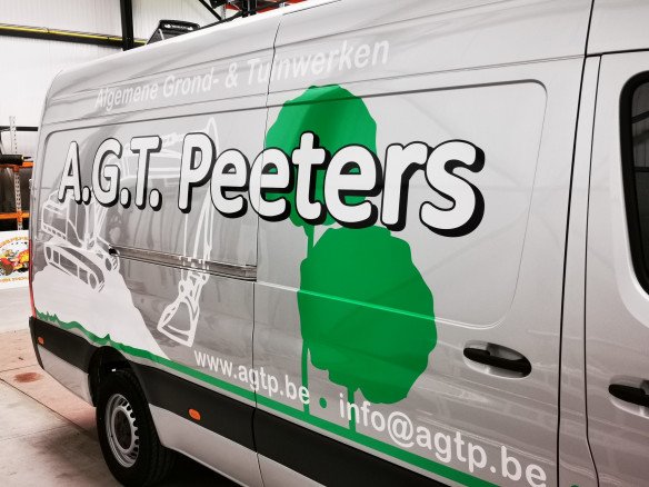 Voertuig belettering Lier, Antwerpen