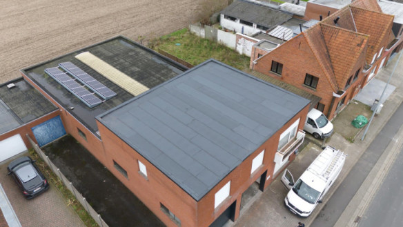 Renovaties van platte daken Menen, West-Vlaanderen