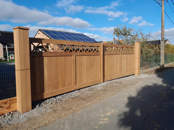 Houten tuinpoort plaatsen Lichtervelde, West-Vlaanderen
