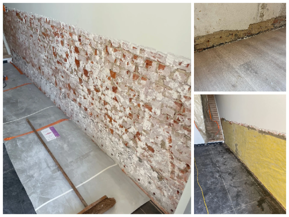 Vochtbestrijding in muren Herenthout, Antwerpen