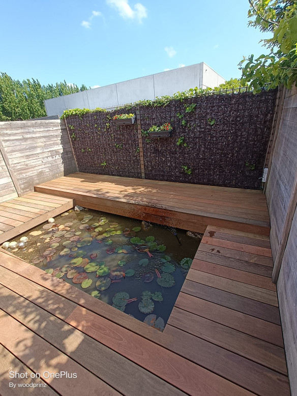 Houten terras plaatsen Harelbeke, West-Vlaanderen