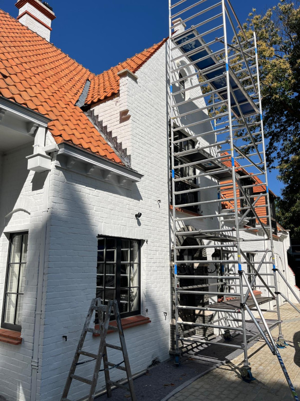 Buitenkant huis schilderen Assenede, Oost-Vlaanderen
